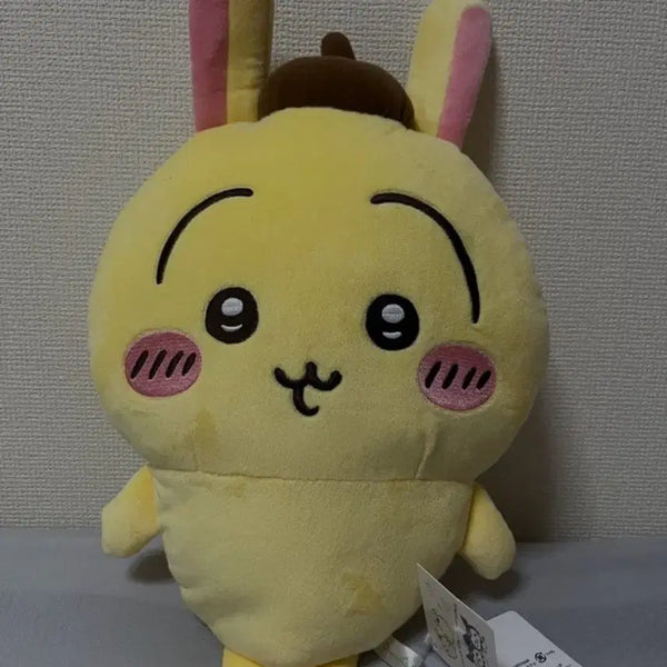 [BUNJANG] Chiikawa Usagi x Sanrio Pompompurin Collaboration Plush / 치이카와 우사기 산리오 폼폼푸린 콜라보 인형 판매