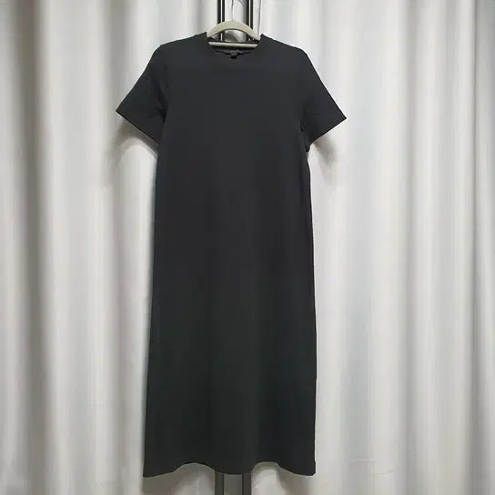 [BUNJANG] COS Simple Cotton Long Dress / COS 코스 반팔 심플 코튼 롱 원피스