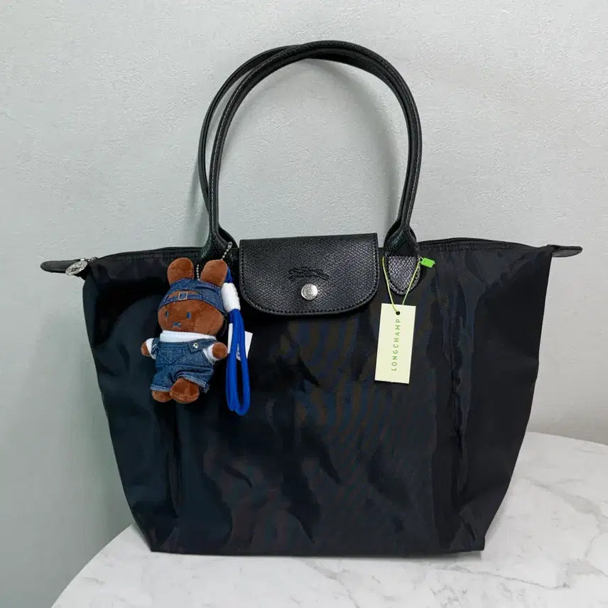 [BUNJANG] Longchamp Le Pliage Large Tote Bag Black / [새상품] 롱샴 르 플리아쥬 라지 블랙 토트백