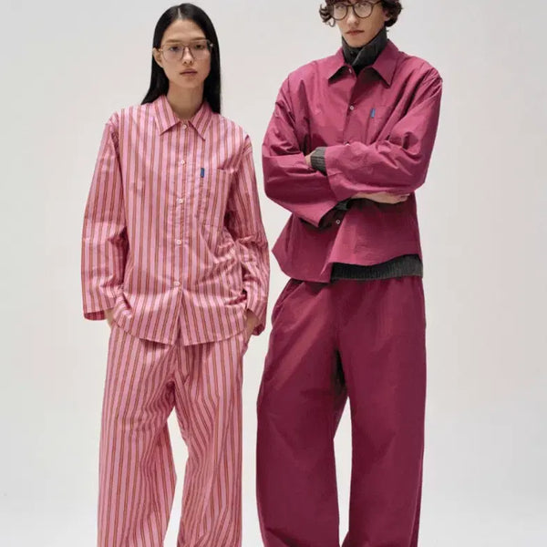 [BUNJANG] Pinka Pajamas Women's Striped Pajama Set / 핀카 파자마