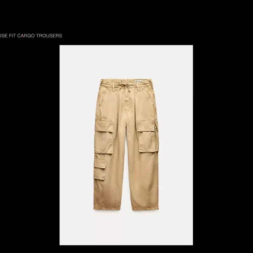 [BUNJANG] ZARA ZW Collection Cargo Pants / 자라 zw collection 카고팬츠
