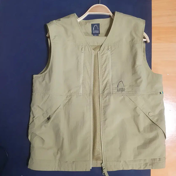 [BUNJANG] Sierra Designs Overy Vest (Olive, L) / 시에라디자인 오베리 베스트(조끼) L 팝니다. 올리브색