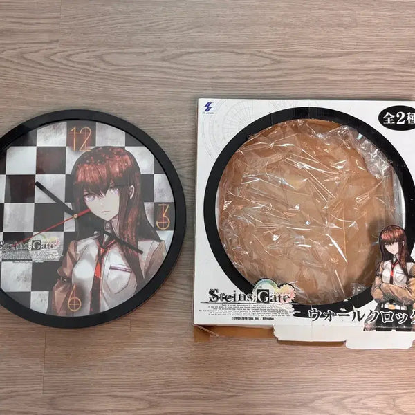 [BUNJANG] Steins;Gate Makise Kurisu Wall Clock / 슈타인즈게이트 마키세 크리스 벽시계