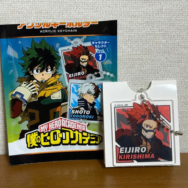 [BUNJANG] My Hero Academia Kirishima Eijiro Acrylic Keychain Series 1 / 나의 히어로 아카데미아 다이소 아크릴 키링 1탄 키리시마 에이지로 새상품