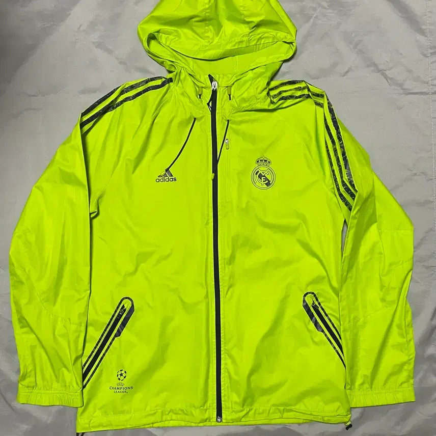[BUNJANG] Adidas Real Madrid Champions League Windbreaker Jacket XL / 아디다스 레알마드리드 챔스 바람막이 자켓 105