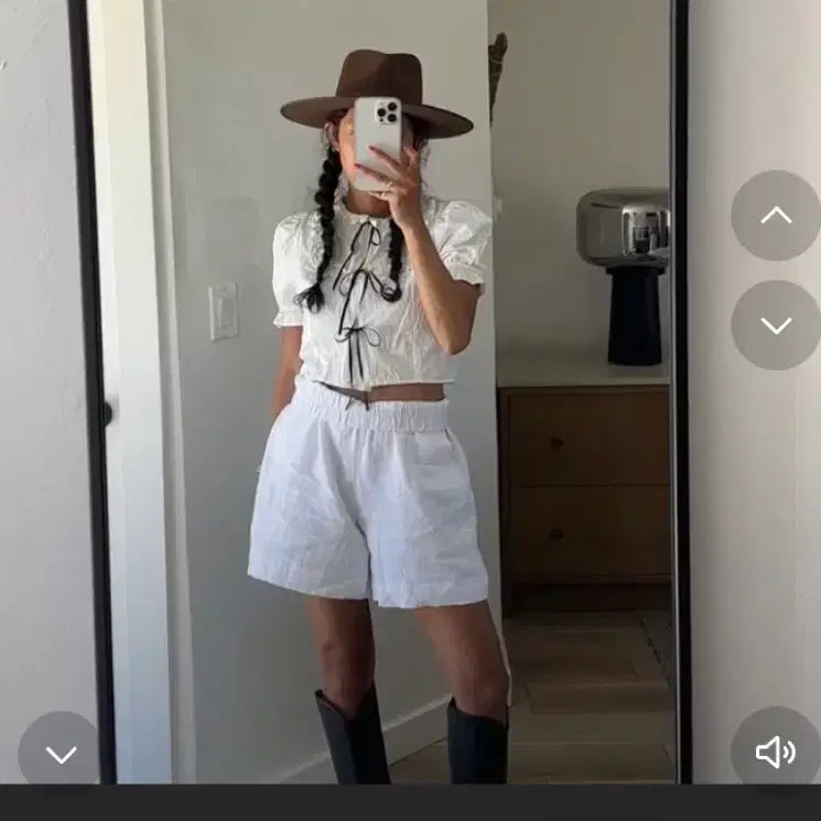 [BUNJANG] Unisex Wool Fedora Hat / 울 페도라 카키컬러