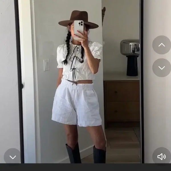 [BUNJANG] Unisex Wool Fedora Hat / 울 페도라 카키컬러