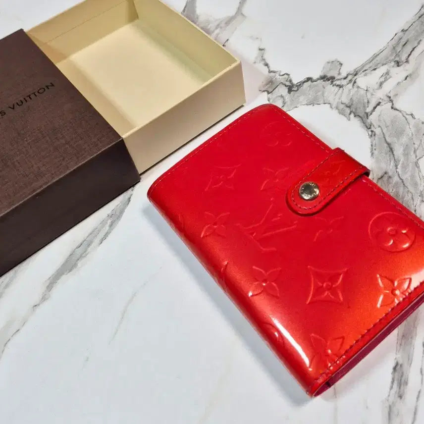 [BUNJANG] Louis Vuitton Monogram Vernis Women's Medium Wallet / (정품) 루이비통 모노그램 베르니 여성 중지갑