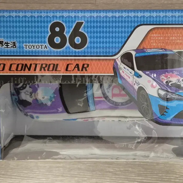 [BUNJANG] Re:Zero Ram & Rem Toyota 86 RC Car / 리제로 렘, 람 도요타 86 RC카