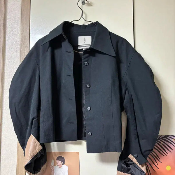 [BUNJANG] Andyou CHATELET Crop Jacket Black Size 1 (55) / Andyou 앤유 CHATELET 크롭 자켓 블랙 1사이즈(55)