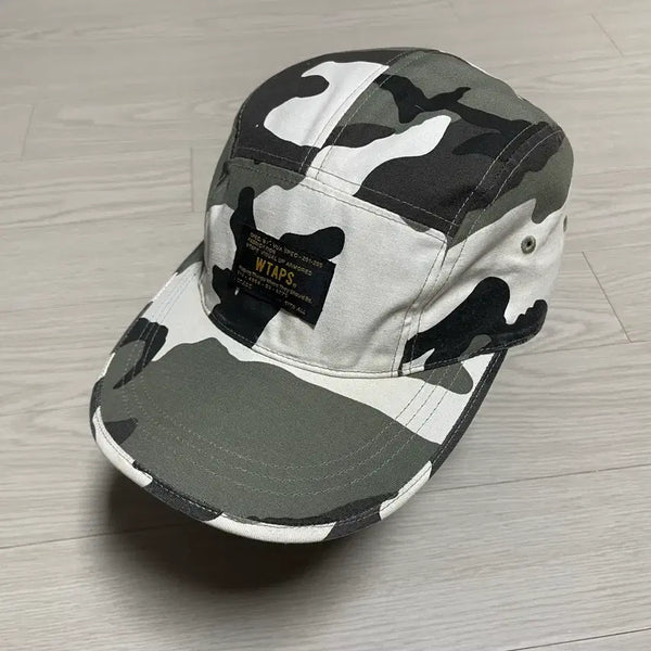 [BUNJANG] WTAPS Commander Hat White Camo / 더블탭스 WTAPS 커맨더 모자 화이트 카모