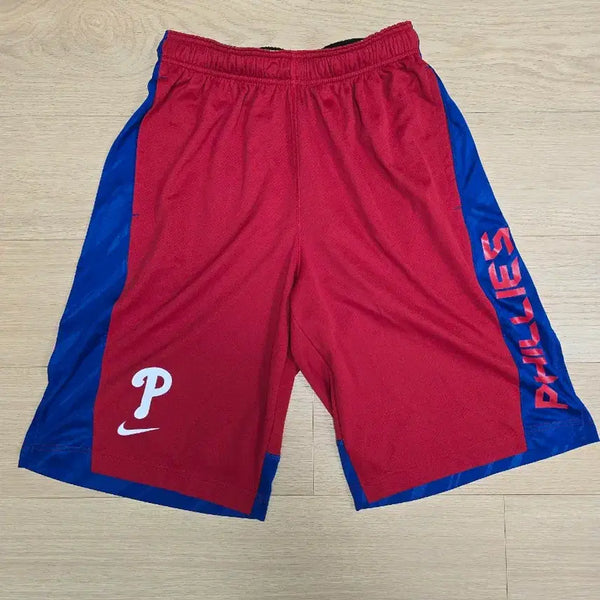 [BUNJANG] Nike Authentic Dri-FIT Philadelphia Phillies Shorts (Size S, Fits 32-34) / 나이키 어센틱 드라이핏 필라델피아 필리스 반바지 S(32~34)