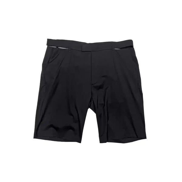 [BUNJANG] Helmut Lang Waist Slit Shorts Black Size 36 / 헬무트 랭 - 웨이스트 슬릿 쇼츠 - 블랙 - 36