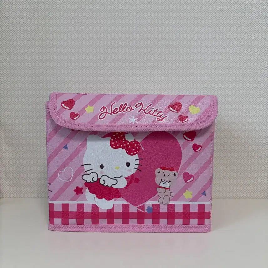 [BUNJANG] Sanrio Hello Kitty Cosmetic Storage Box Pouch Bag / 산리오 헬로키티 화장품 수납박스 파우치 가방