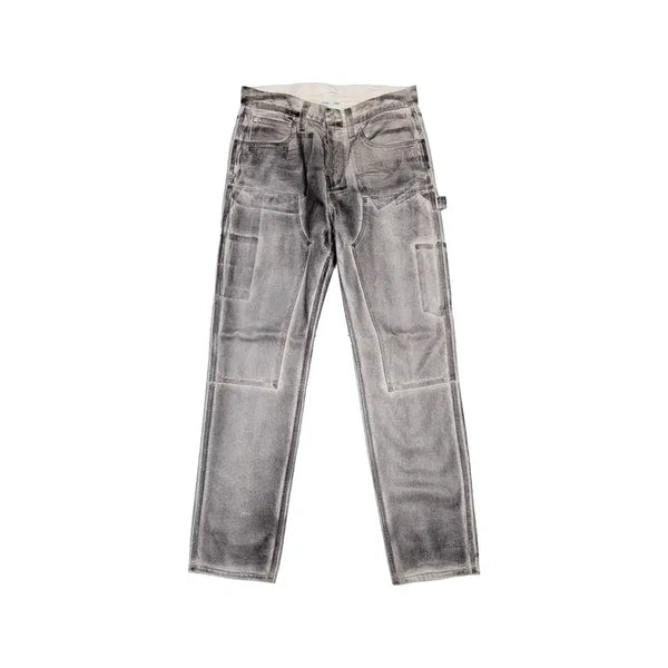 [BUNJANG] Helmut Lang 20SS Utility Wax Coated Jeans White 30 / 헬무트랭 - 20SS 유틸리티 왁스코팅진 - 화이트 - 30