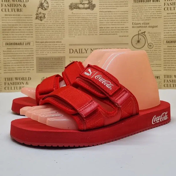 [BUNJANG] Puma x Coca-Cola Collaboration Sandals (230) / 푸마 코카콜라 콜라보 샌들 230