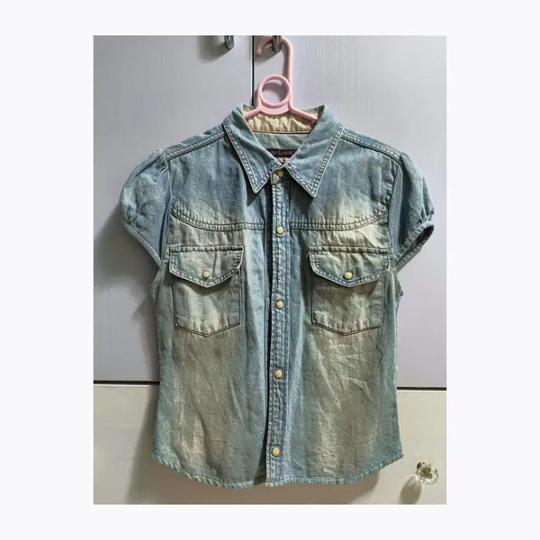 [BUNJANG] Denim Jacket / 데님자켓 청반팔자켓