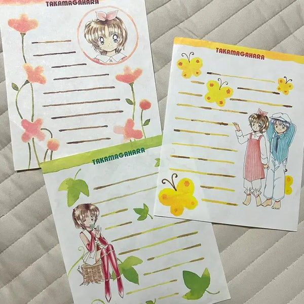 [BUNJANG] Vintage Stationery Set: Memo Pads, Postcards, and Letter Paper / 고전문구 고전메모지 고전엽서 고전편지지
