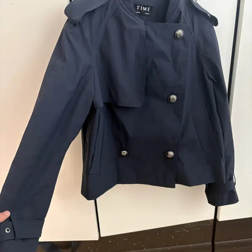 [BUNJANG] TIME Trench Coat Jacket / TIME 트렌치