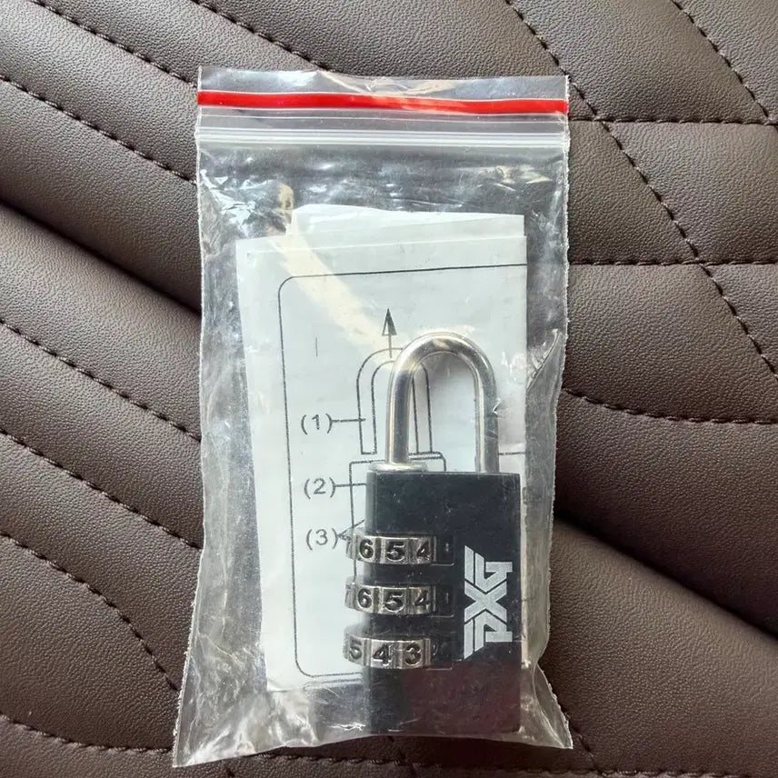 [BUNJANG] PXG Combination Padlock / PXG 미니 비밀번호 자물쇠(새상품)