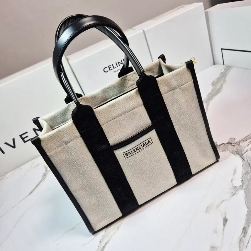 [BUNJANG] Balenciaga Canvas Hardware Small Tote Bag / (정품) 발렌시아가 캔버스 하드웨어 스몰 토트백 가방