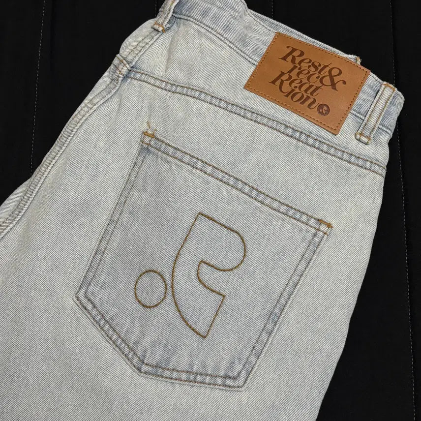 [BUNJANG] Rest and Recreation Washed Denim Jeans L / 레스트앤레크레이션 데님팬츠 청바지 WASHED JEANS L