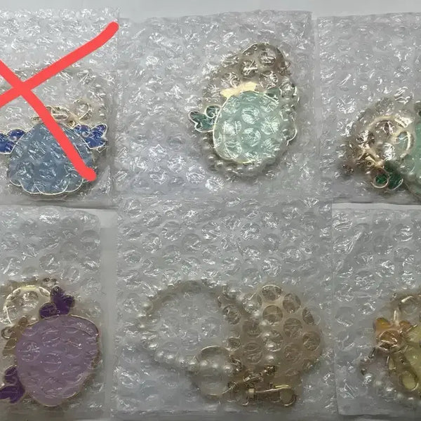 [BUNJANG] Peach Peach Pitch Rakuten Kuji Seashell Charm / 피치피치핏치 라쿠텐 쿠지 조개 키링