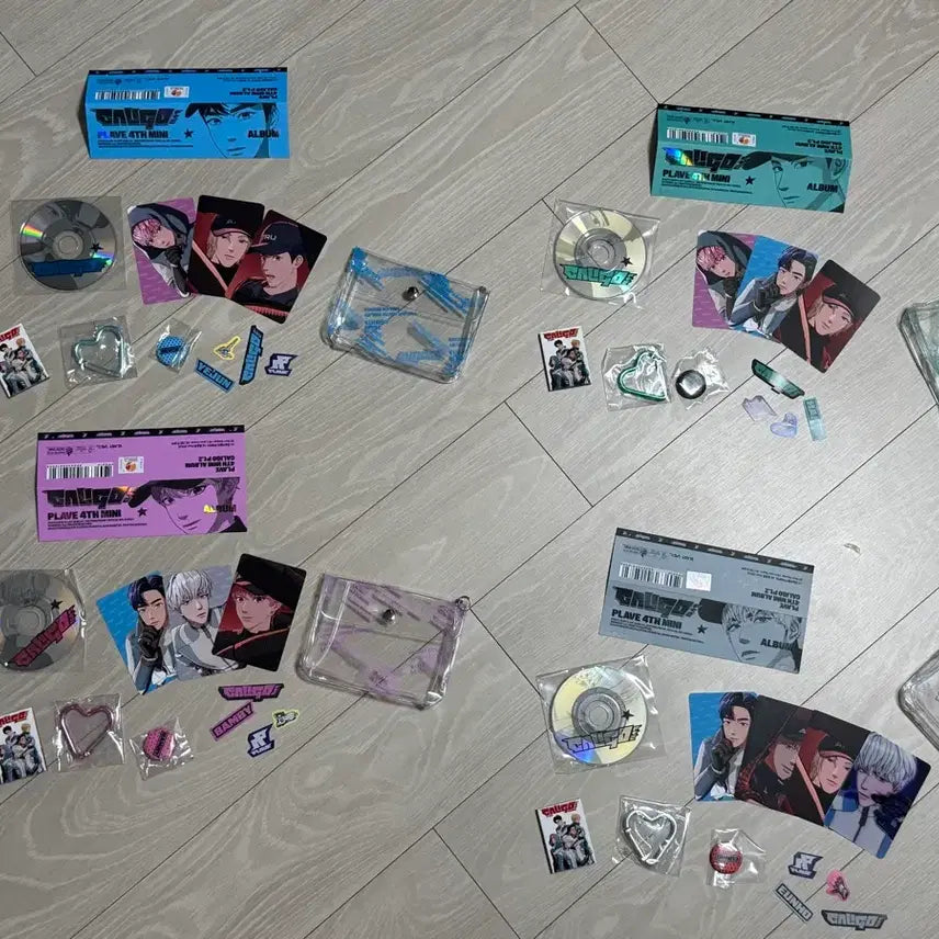 [BUNJANG] PLAVE Part 2 Inventory Album (Excluding Acrylic Charms) / 플레이브 파트투 인벤토리 앨범 일괄 팝니다