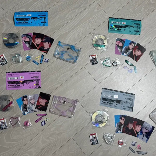 [BUNJANG] PLAVE Part 2 Inventory Album (Excluding Acrylic Charms) / 플레이브 파트투 인벤토리 앨범 일괄 팝니다