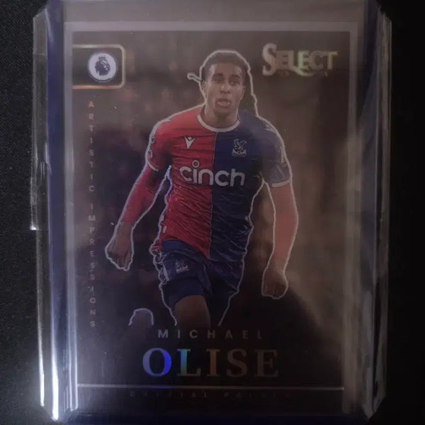 [BUNJANG] Michael Olise 23-24 Panini Select Artistic Impressions Soccer Card (Crystal Palace) / 마이클올리세 아티스틱 케이스힛 23-24 파니니셀렉트 축구카드(크팰)뮌헨