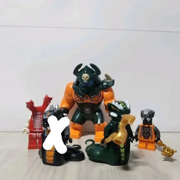 [BUNJANG] LEGO Ninjago Snake Army Minifigure Bundle Set / 급처 레고 닌자고 스네이크 군단 미니피겨 일괄
