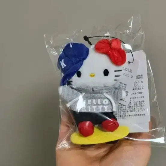 [BUNJANG] Lori's Farm Me % Hello Kitty Mascot Skateboard / 로리즈팜  미퍼센트 me % 헬로키티 키티 마스코트 보드 스케이트보드