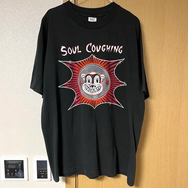 [BUNJANG] Vintage 90s Soul Coughing Band T-Shirt / 90s 빈티지 밴드티 반팔 티셔츠 / soul coughing