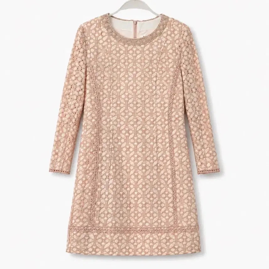 [BUNJANG] it MICHAA Flower Lace A-Line Dress / 잇미샤 플라워 레이스 원피스