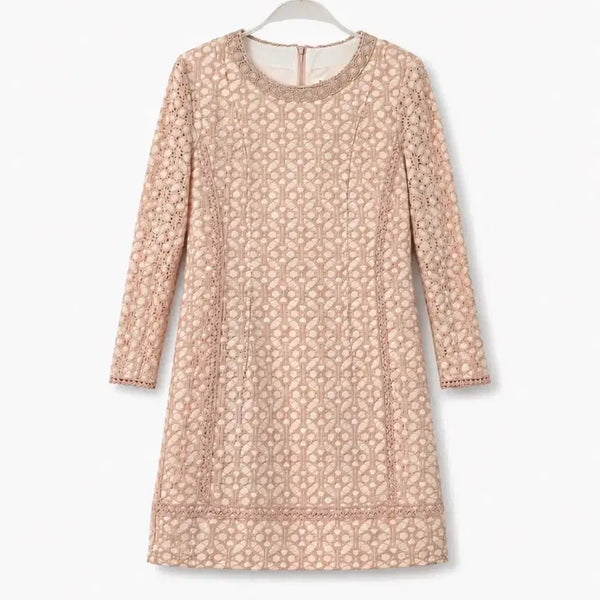 [BUNJANG] it MICHAA Flower Lace A-Line Dress / 잇미샤 플라워 레이스 원피스