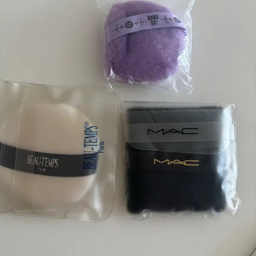 [BUNJANG] MAC / Anna Sui / Botem Powder Puff Set / MAC/안나수이/보템 파우더 퍼프 새상품