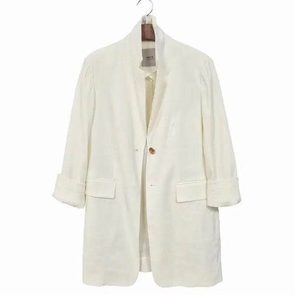 [BUNJANG] MOE One-Button Tailored Blazer / #MOE 모에 원버튼 테일러드 블레이저 매장정품 D62