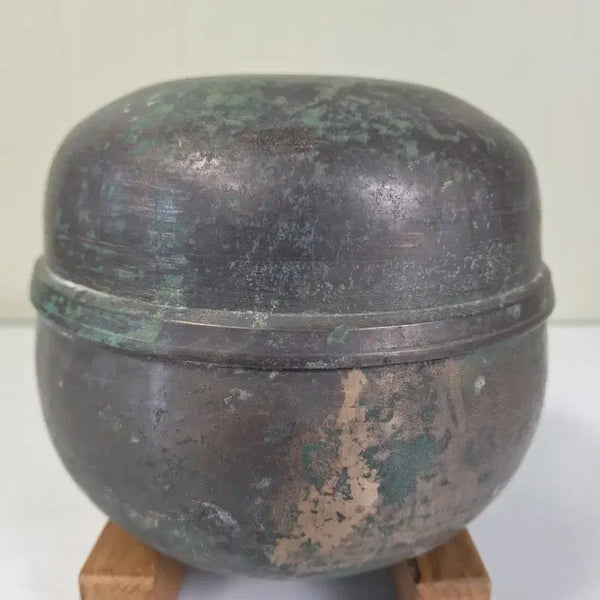 [BUNJANG] Goryeo Dynasty Bronze Container / 근대사 골동품 수집 희귀 자료 고려시대 청동합