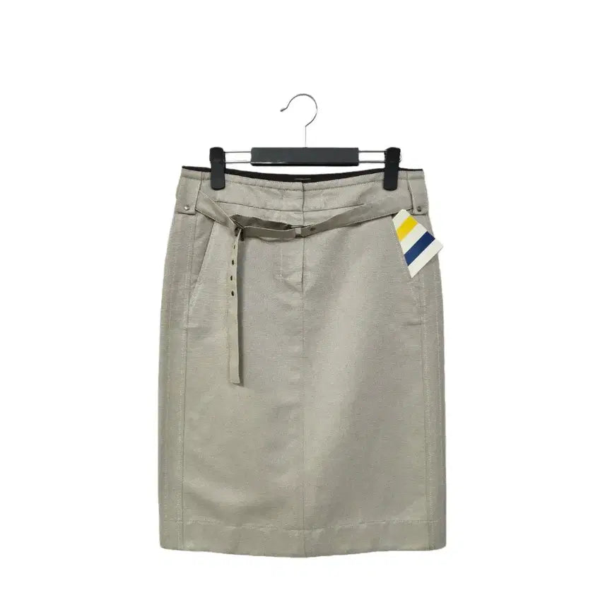 [BUNJANG] Max Mara Belted Midi H-Line Skirt / #S MaxMara 에스막스마라 벨티드 미디 H라인 매장정품 d411