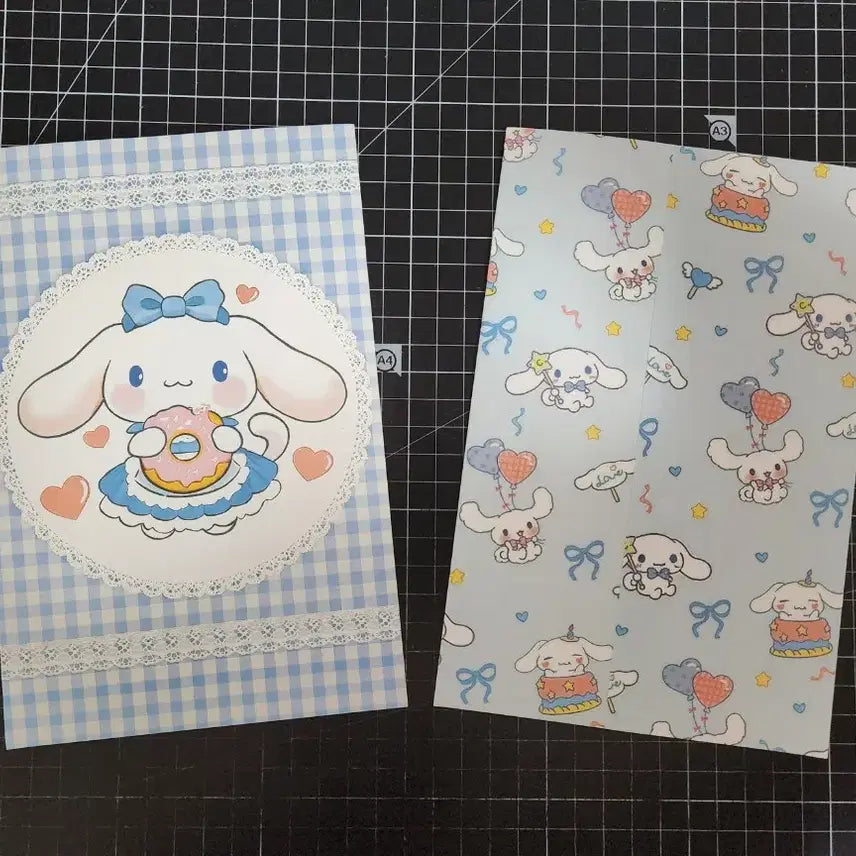 [BUNJANG] Cinnamoroll Handmade Envelope Set / [할인 이벤트] 수봉 | #포용#판매계 시나모롤 수제봉투_체크 시나