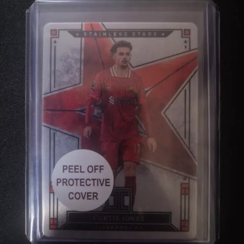 [BUNJANG] Curtis Jones 79 Limited Stainless Star 24-25 Panini Impeccable Soccer Card (Liverpool) / 커티스존스 79한정 스테인리스스타 24-25파니니임페커블 축구카드(리버풀