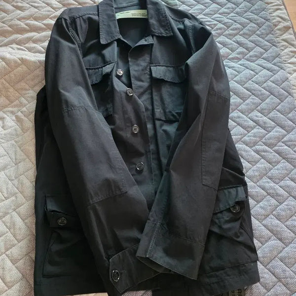 [BUNJANG] Off-White Fire Tape Jacket M / 오프화이트 파이어테이프 자켓 M
