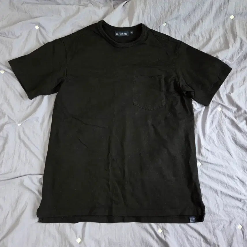 [BUNJANG] Eastlogg Permanent Pocket T-Shirt Black M / 이스트로그 퍼머넌트 포켓 반팔티 블랙 M
