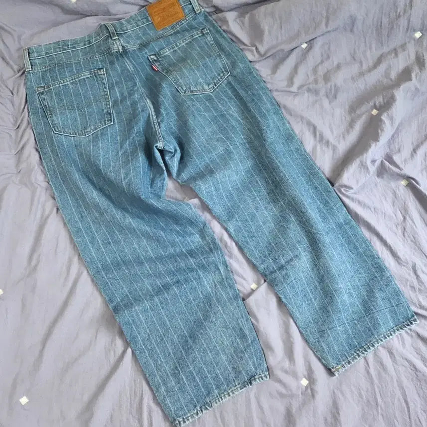 [BUNJANG] Levi's Premium Striped Denim Pants 34 / 리바이스 프리미엄 스트라이프 데님 팬츠 34