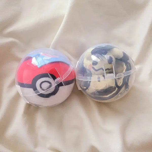 [BUNJANG] Pokémon Lotte World Hot Air Balloon Gacha Mimikyu & Litwick Doll / 따라큐 열기구 인형 포켓몬스터 팝업 롯데월드 가챠 몬스터볼 성수 메타몽