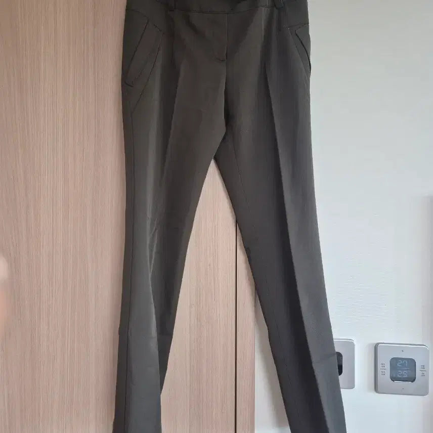 [BUNJANG] Women's Brown Slacks Pants Size 55 / 브라운색 여성 슬랙스 바지 55