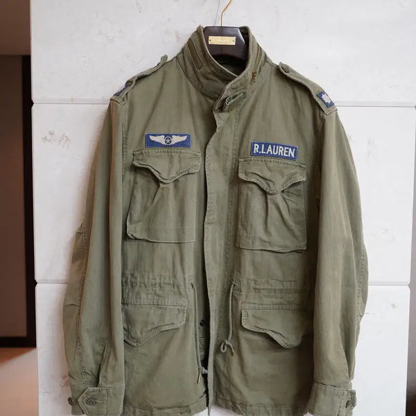 [BUNJANG] Polo Ralph Lauren Major Field Jacket Khaki M / 폴로 랄프 로렌 / 소령 야상 필드 자켓 / M