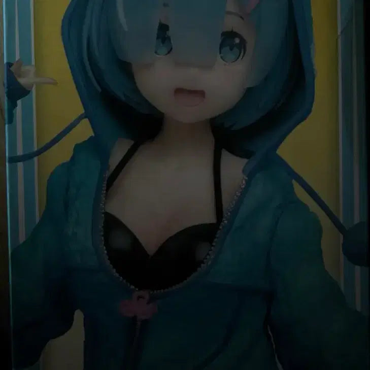 [BUNJANG] Taito Re:Zero Rem Mokomoko Parka Precious Figure / 타이토 리제로 렘 모코모코 복슬복슬 파카 프레셔스 피규어