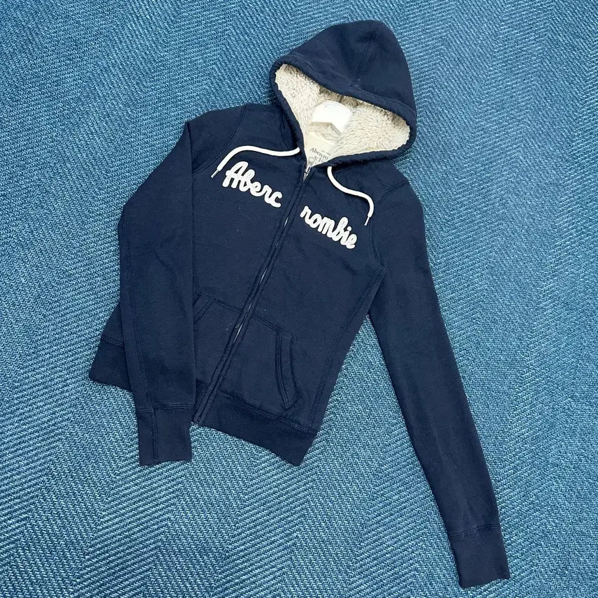 [BUNJANG] Abercrombie & Fitch Women's Hoodie Zip-Up XS / [여성XS] 아베크롬비 후드집업 만원샵
