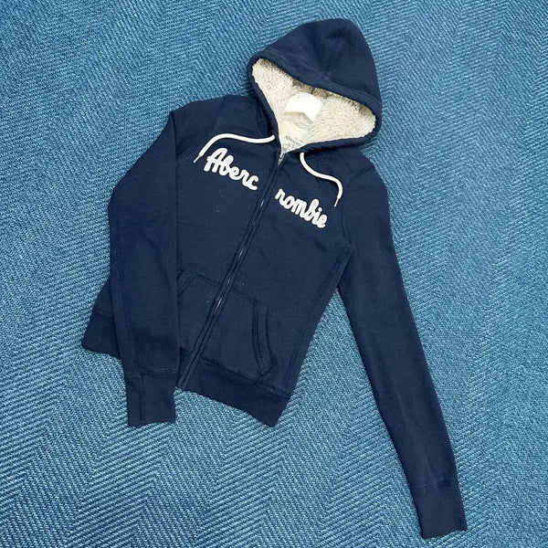 [BUNJANG] Abercrombie & Fitch Women's Hoodie Zip-Up XS / [여성XS] 아베크롬비 후드집업 만원샵
